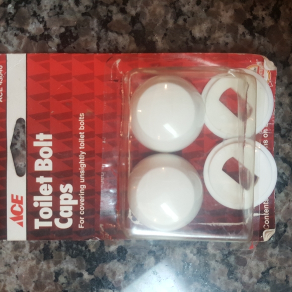 Ace part 43040 you Let bolt caps white New open box - Picture 2 of 5